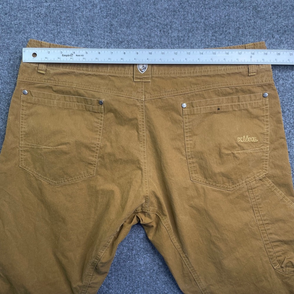 Kuhl Revolvr Lean Pants Mens 40x32 Brown Uberkuhl Articulated Knee Outdoor - Picture 6 of 12